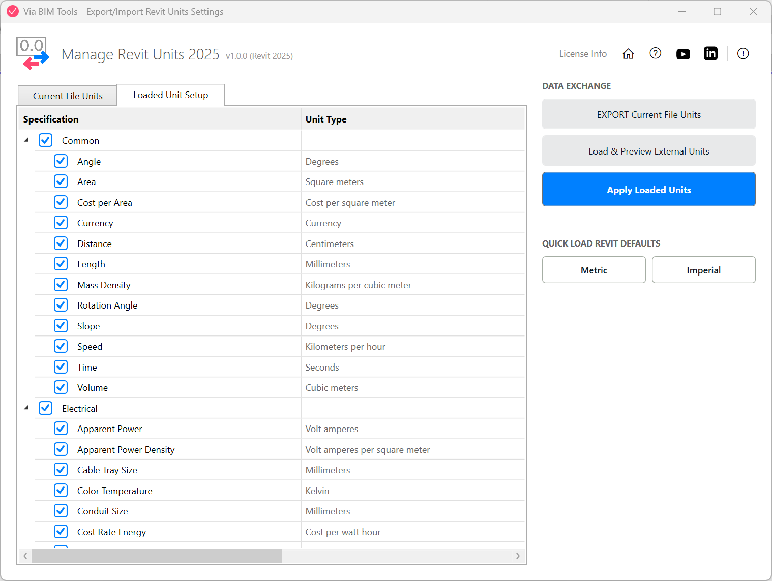 Previewing a loaded JSON file before applying it